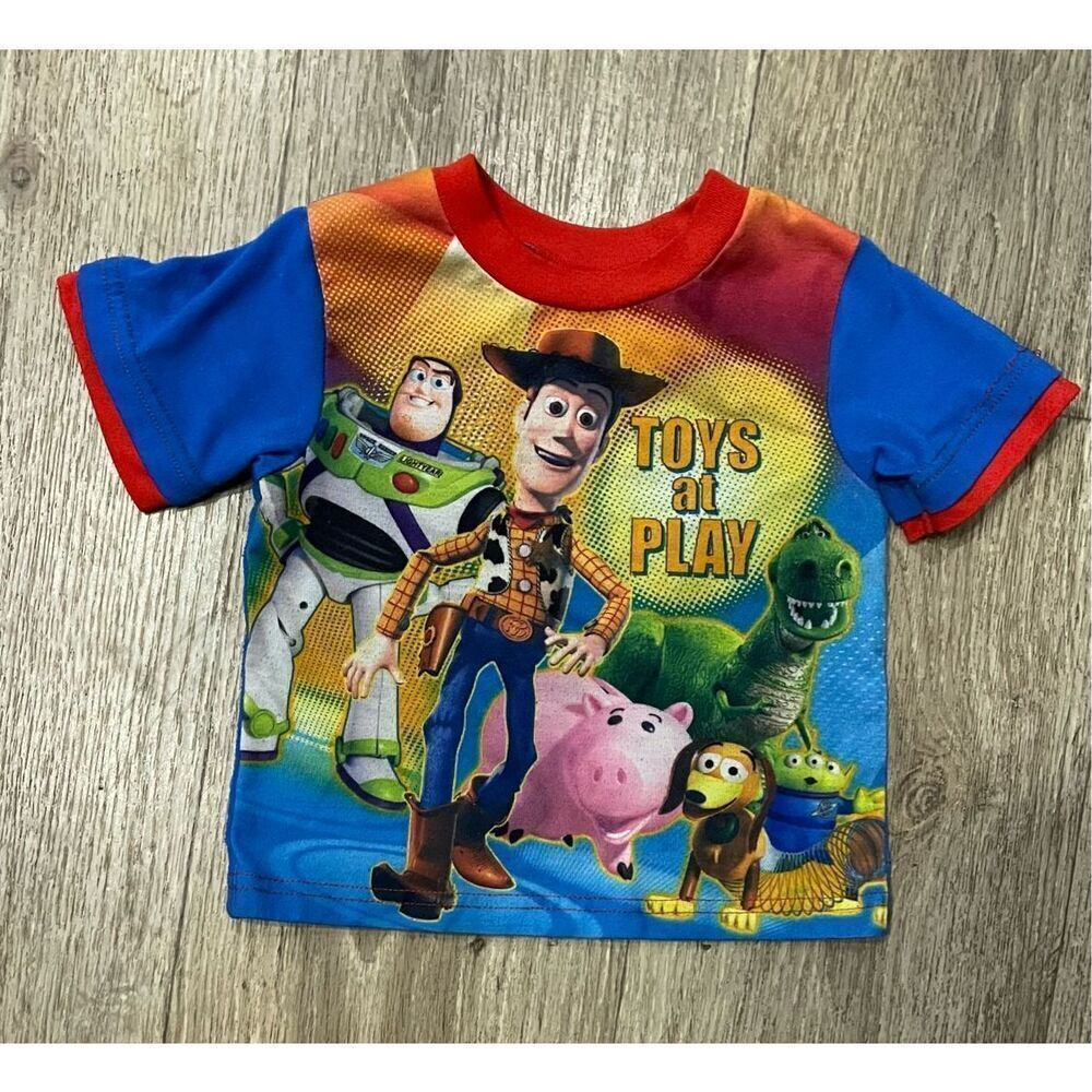 Disney Toy Story Woody and Buzz Sleep Shirt 3T
